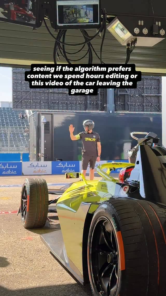 An Instagram post for FORMULA E