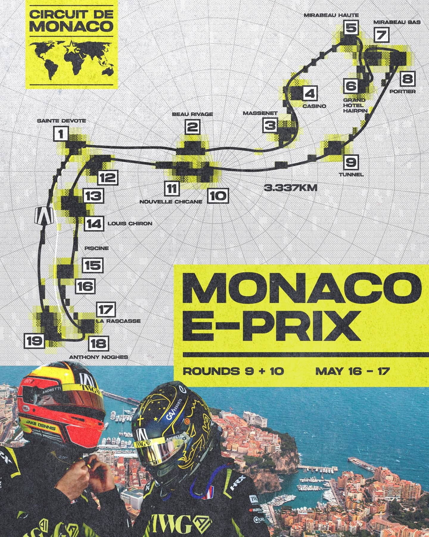 An Instagram post for FORMULA E