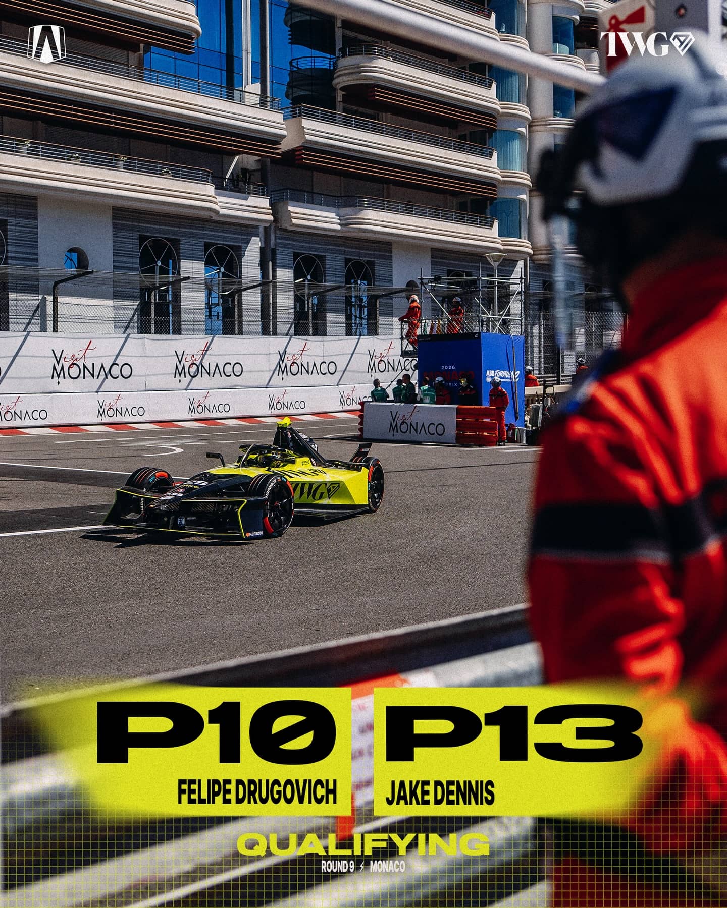 An Instagram post for FORMULA E