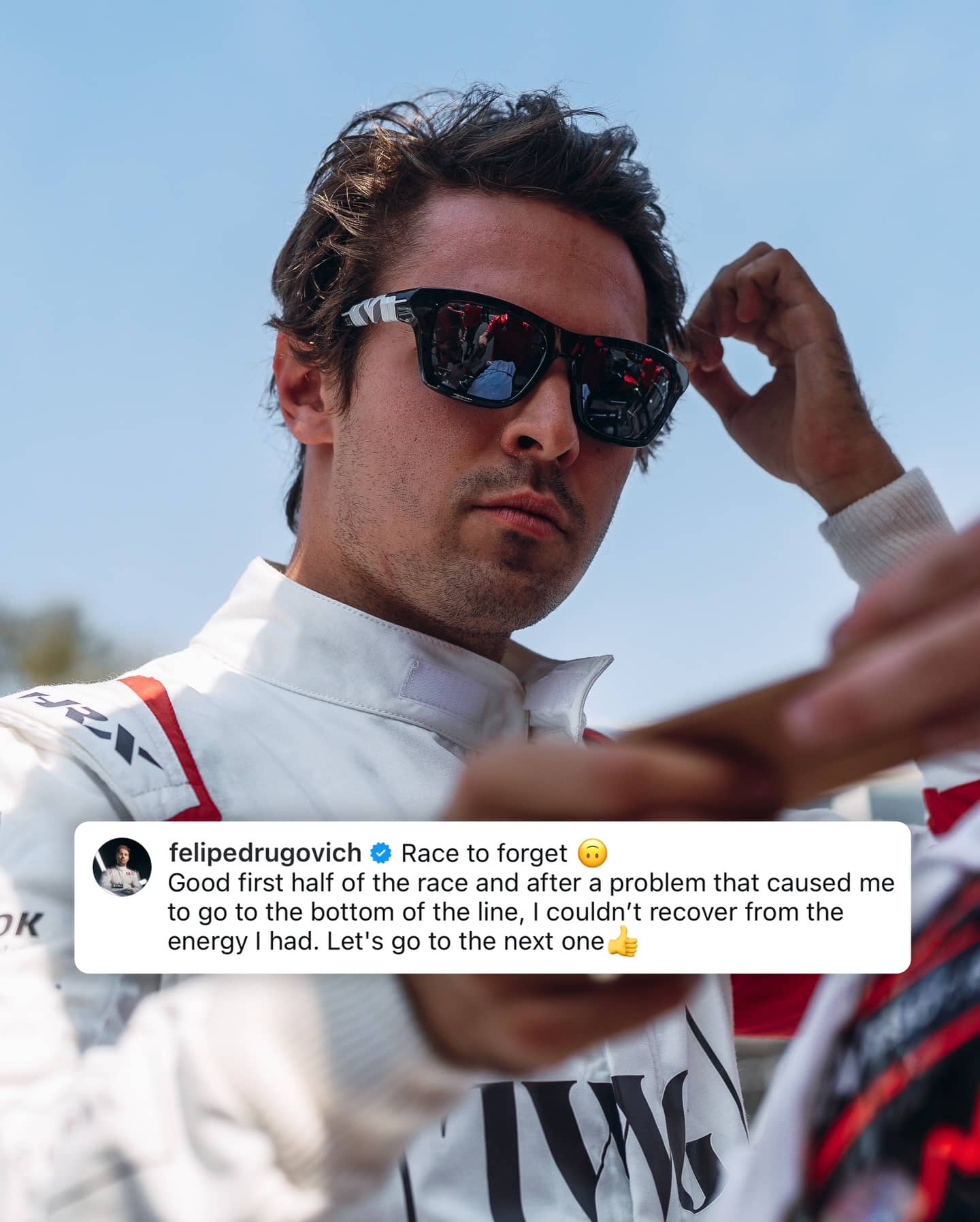 An Instagram post for FORMULA E