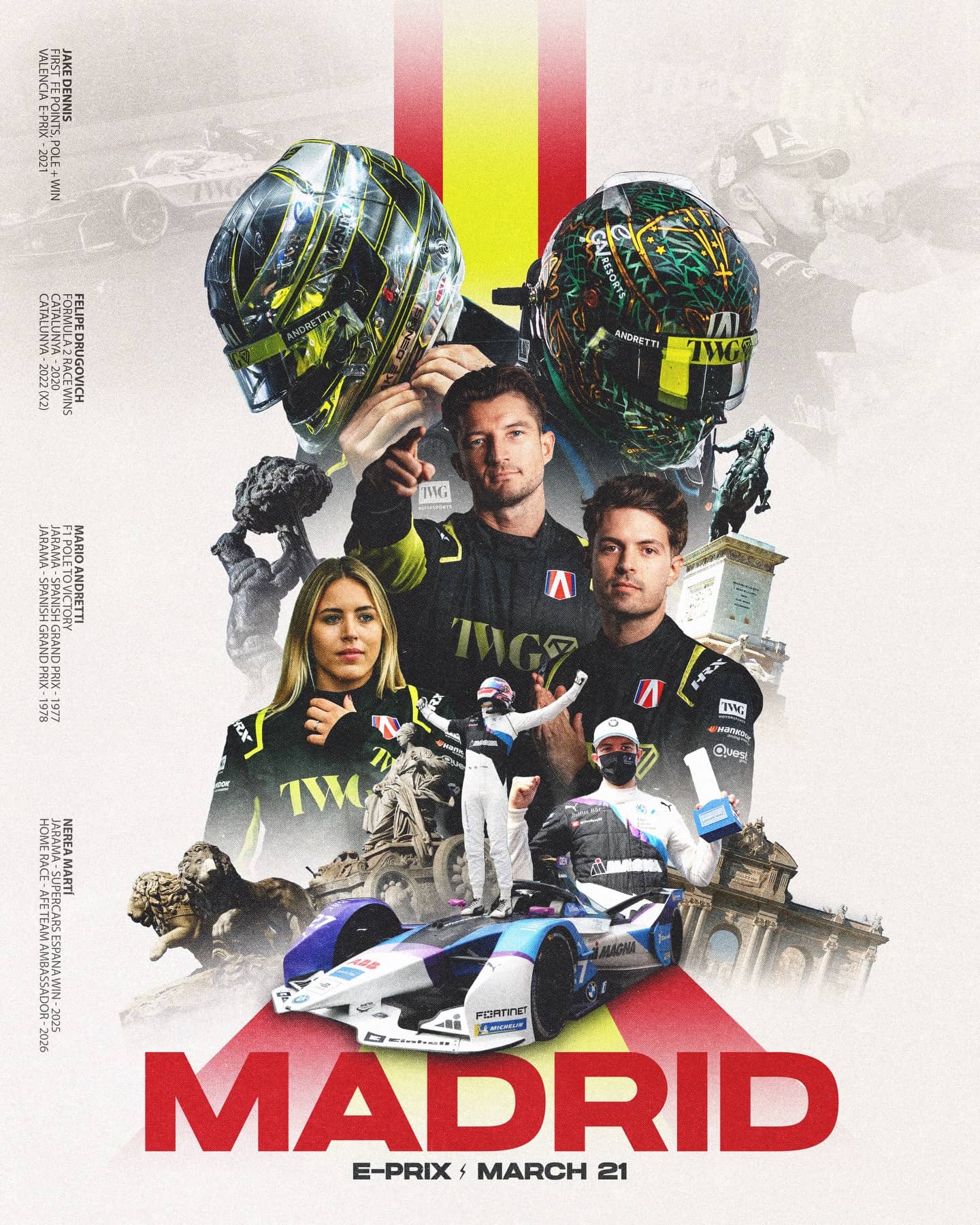 An Instagram post for Formula E