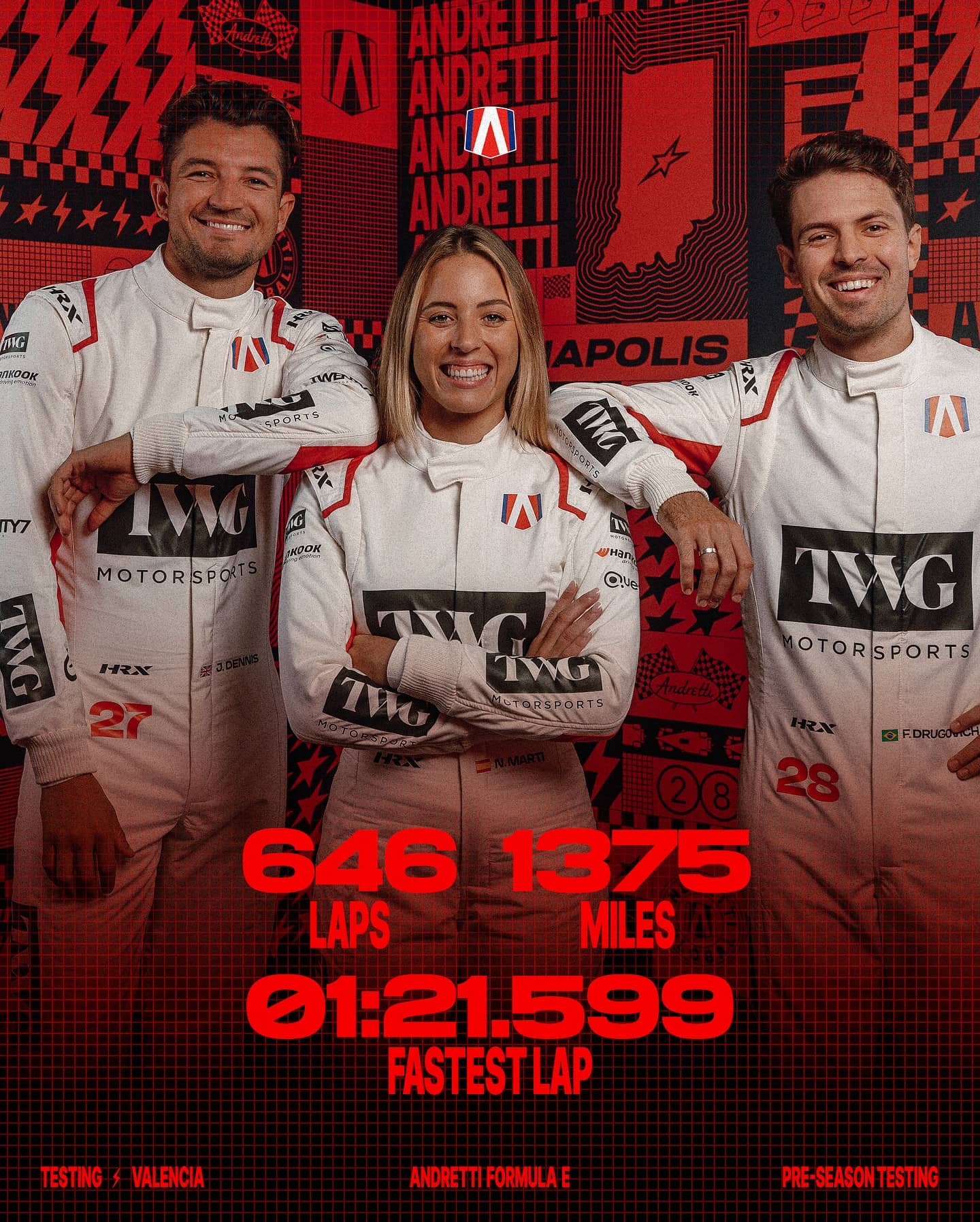 An Instagram post for Formula E