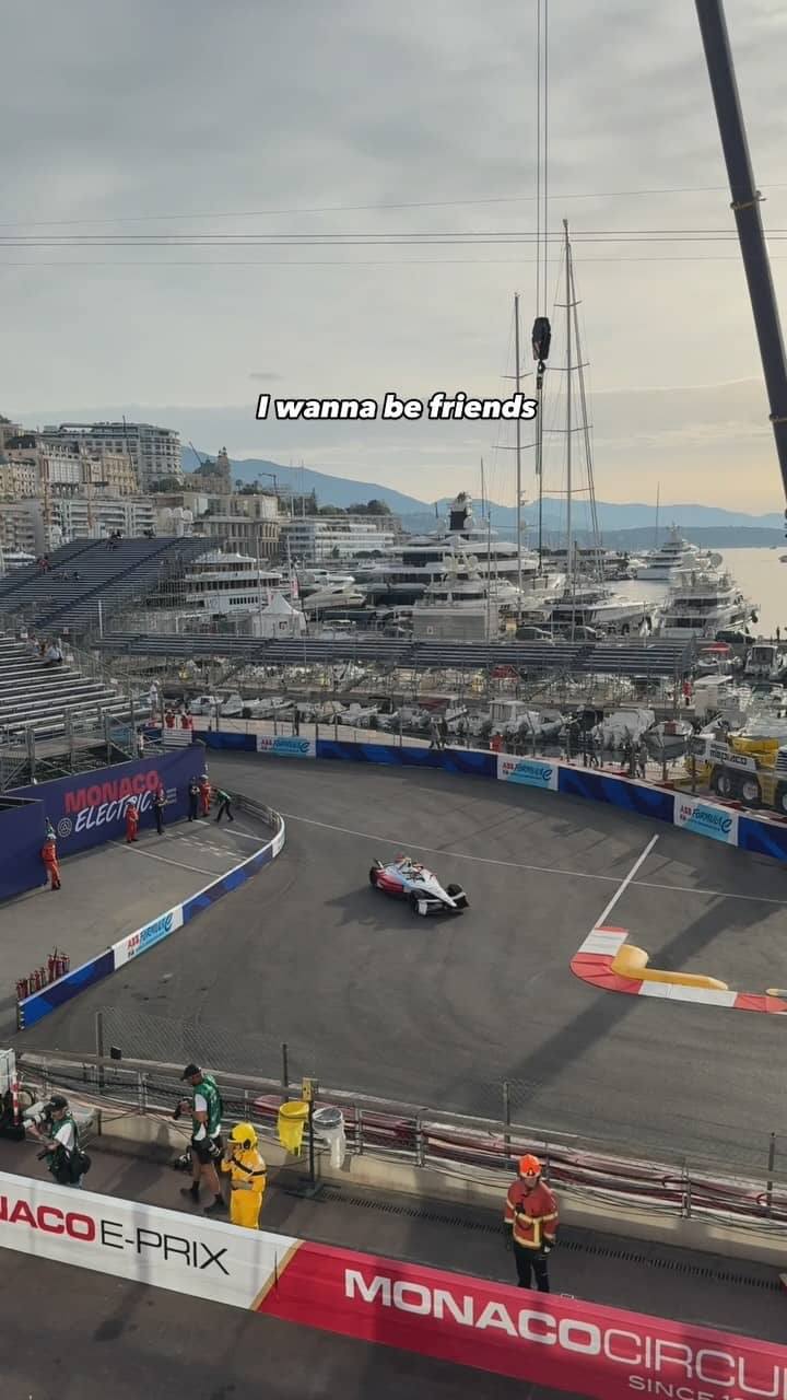 An Instagram post for Formula E