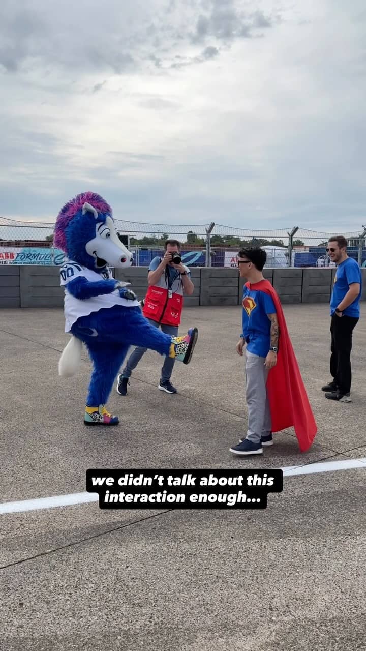 An Instagram post for Formula E