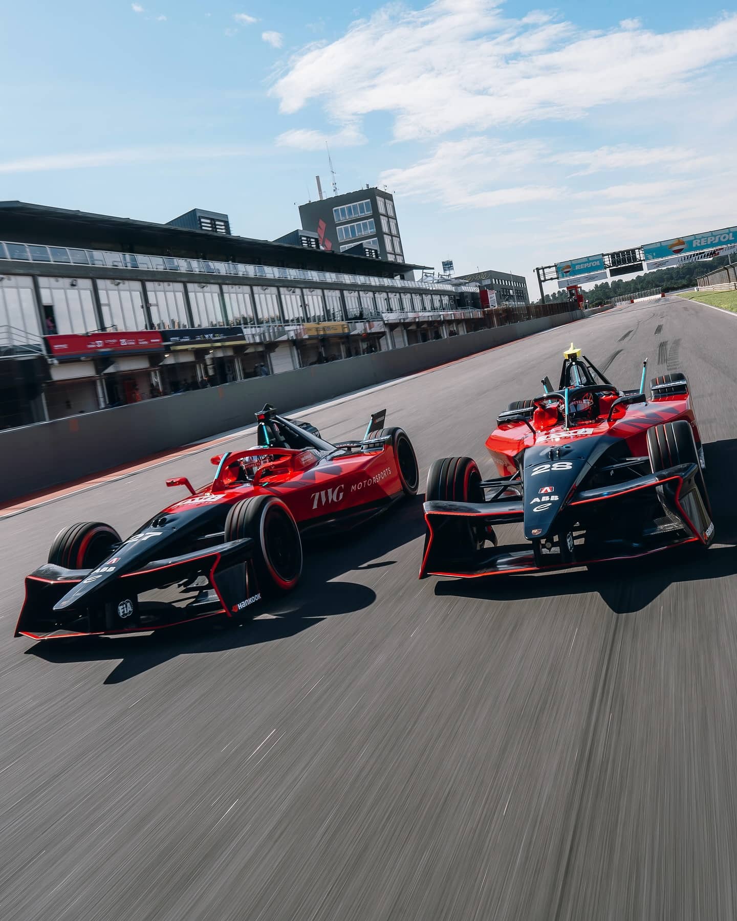 An Instagram post for Formula E