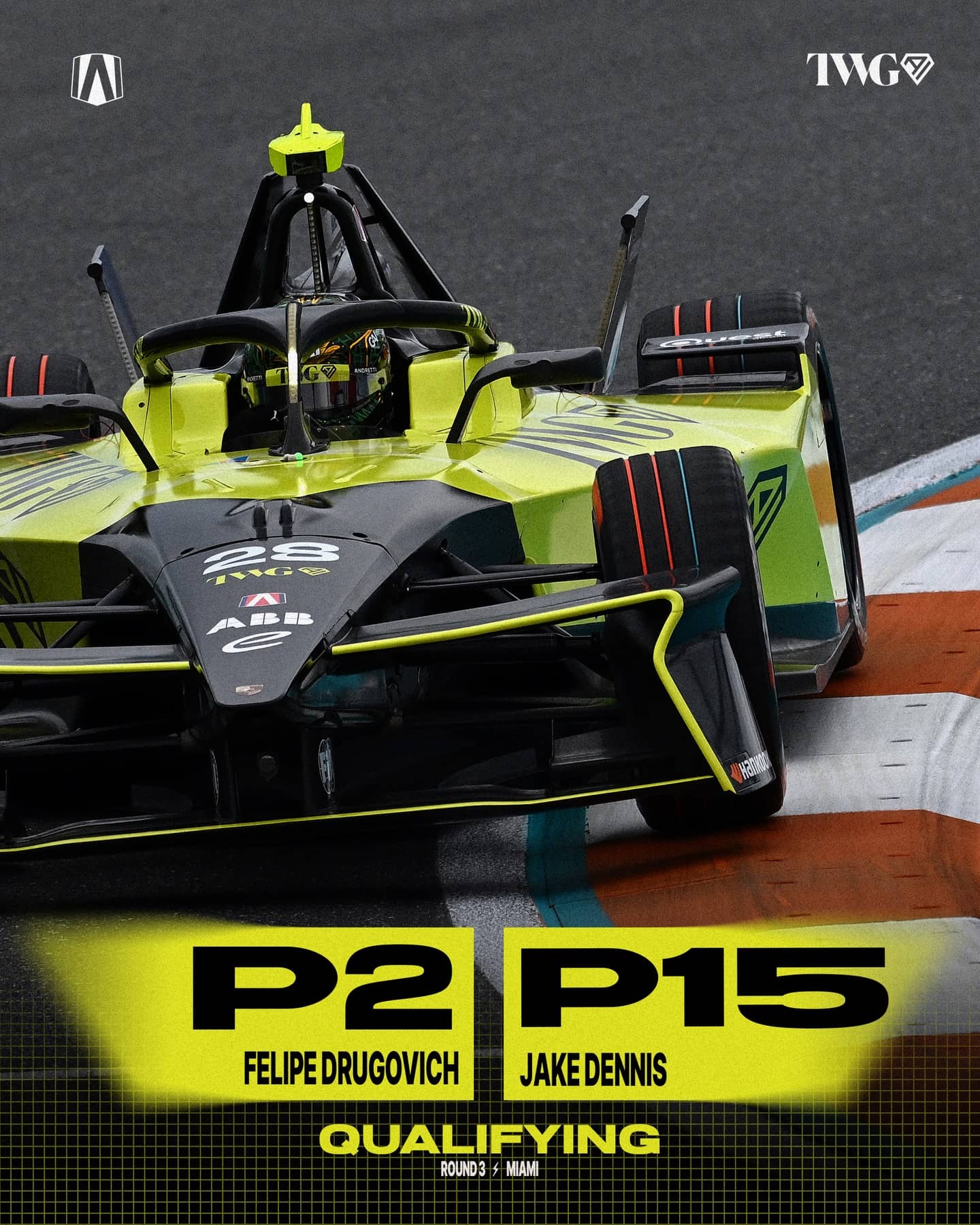 An Instagram post for FORMULA E