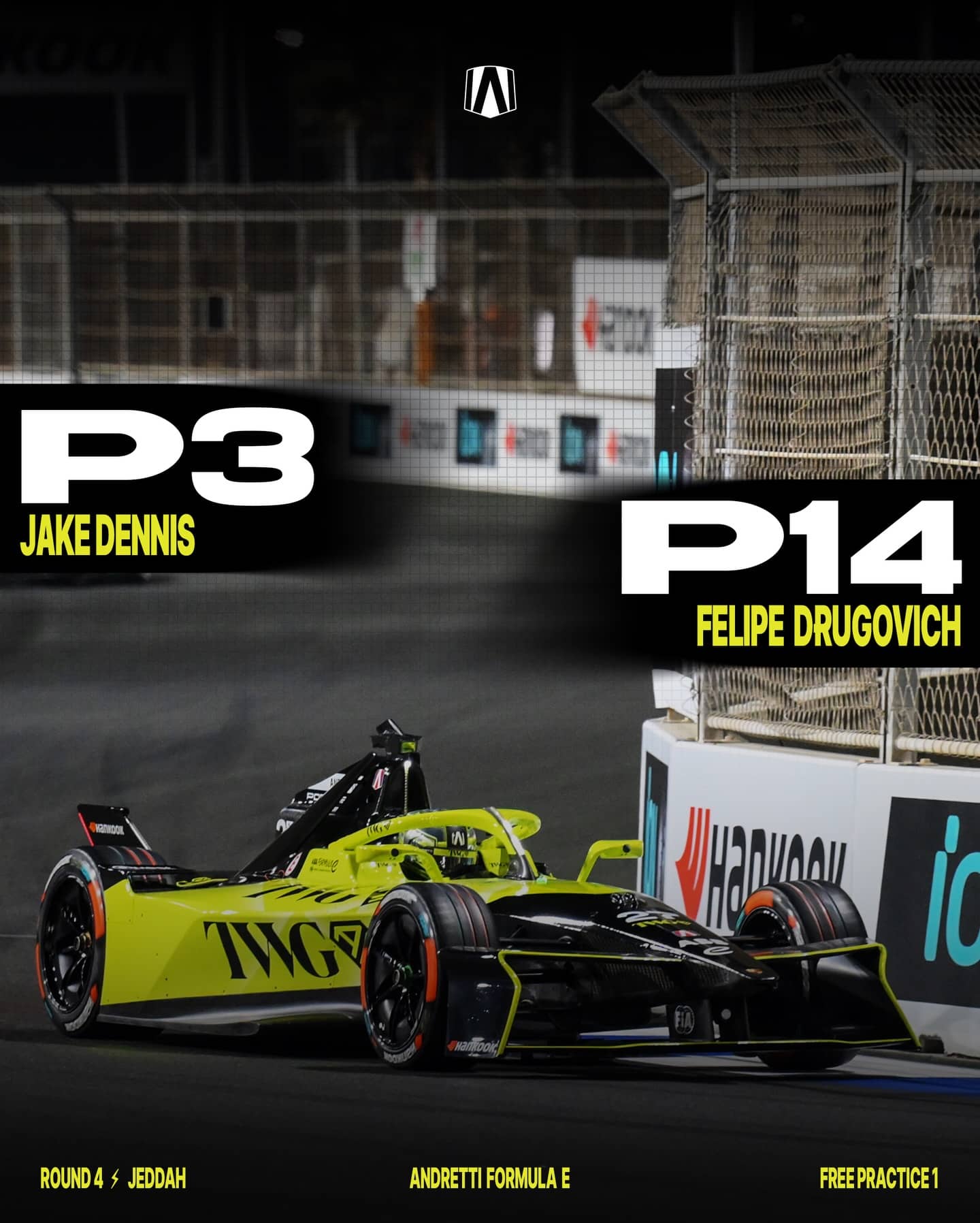 An Instagram post for FORMULA E