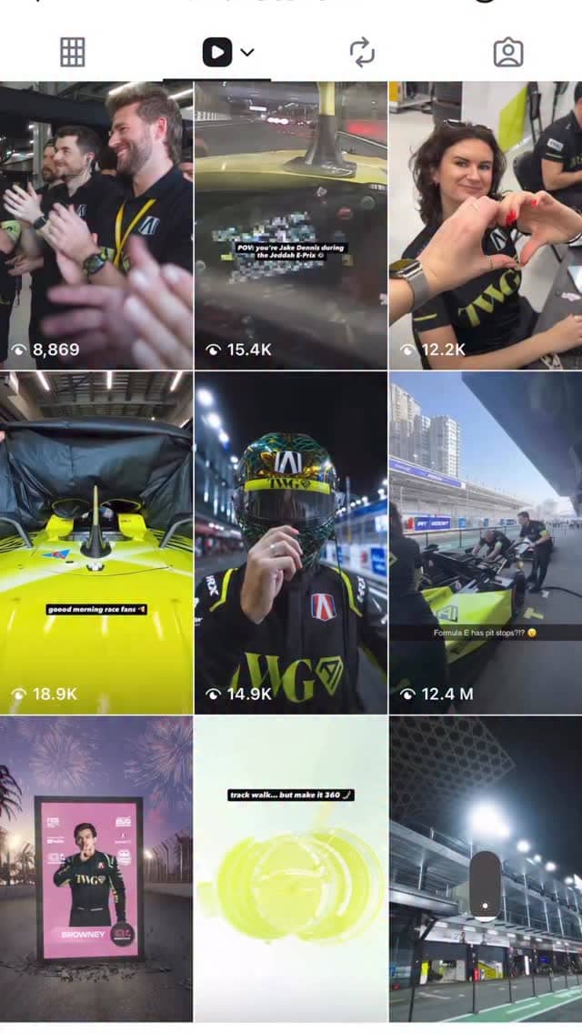 An Instagram post for FORMULA E