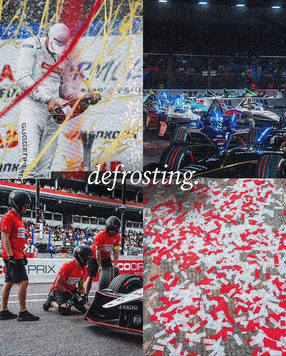 An Instagram post for FORMULA E