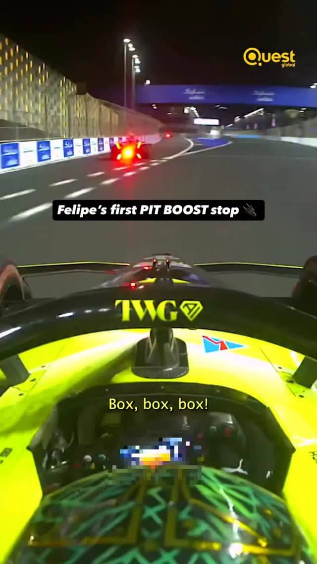 An Instagram post for FORMULA E