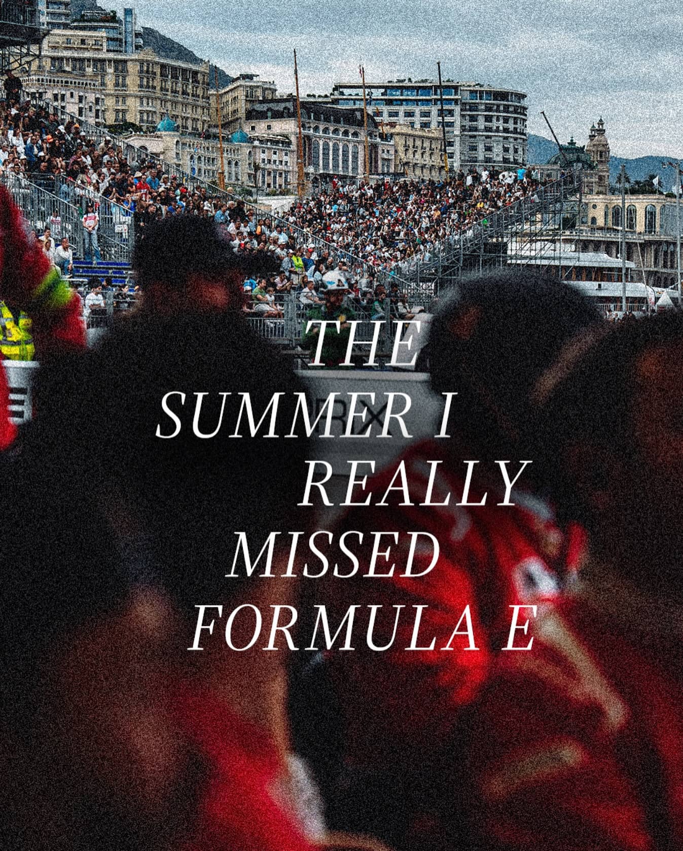 An Instagram post for Formula E