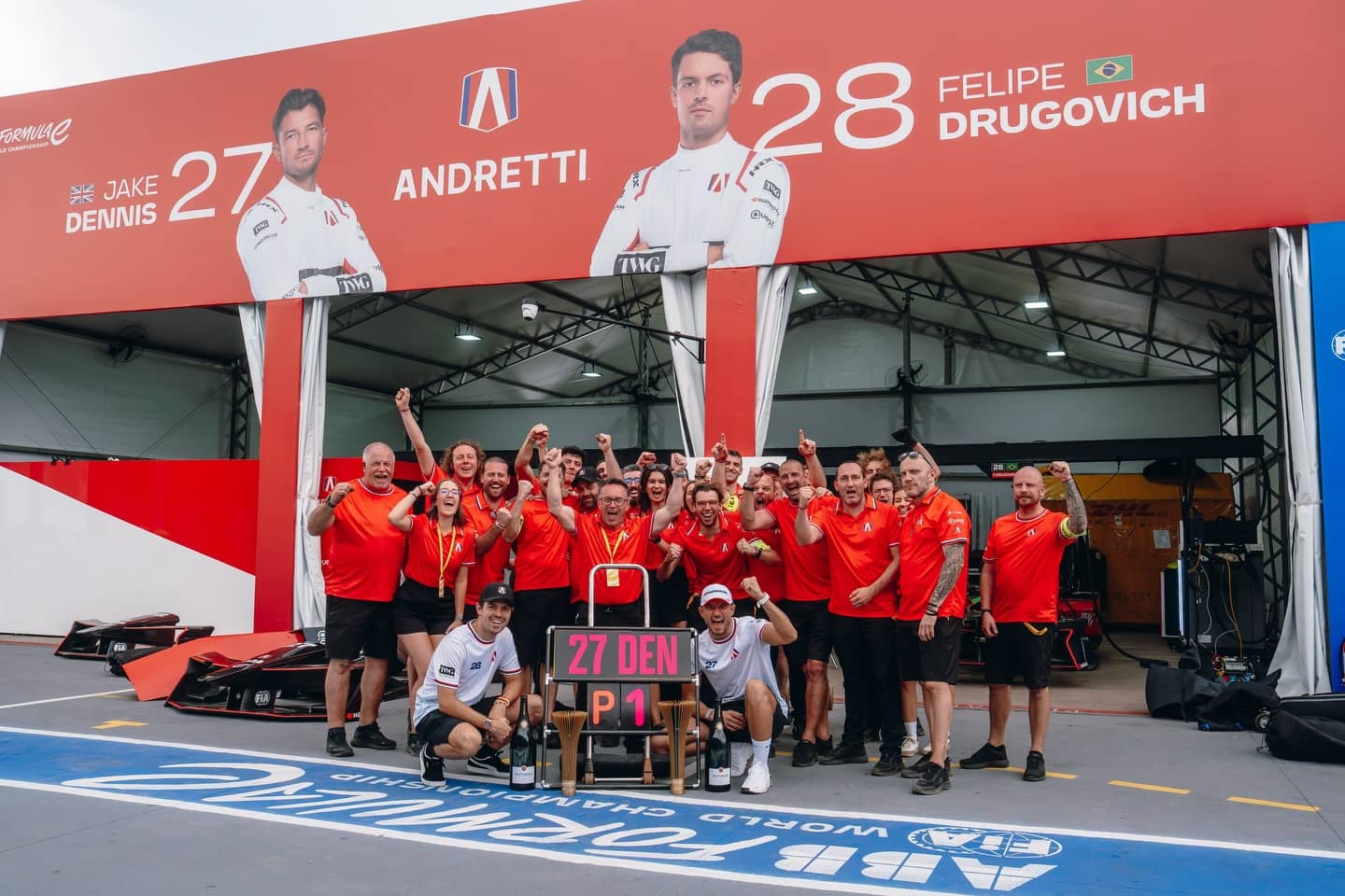 An Instagram post for Formula E