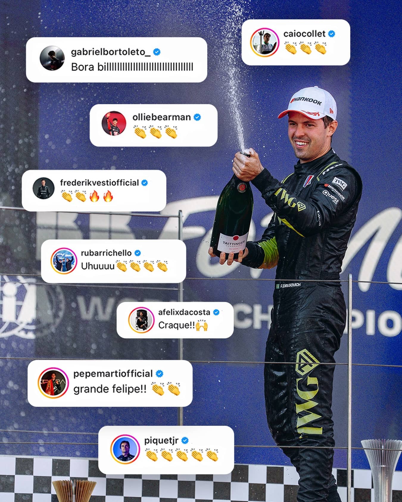 An Instagram post for FORMULA E