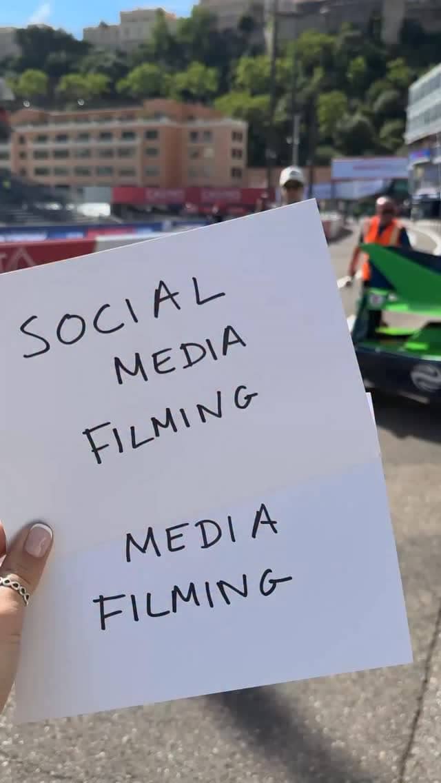 An Instagram post for Formula E