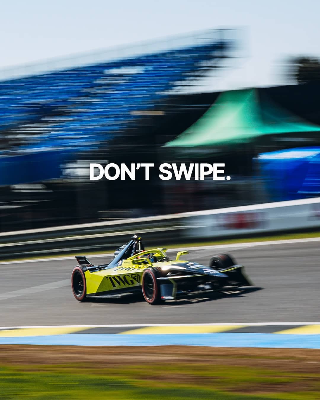 An Instagram post for FORMULA E