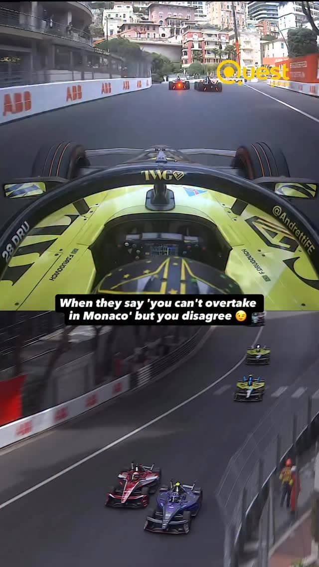 An Instagram post for FORMULA E