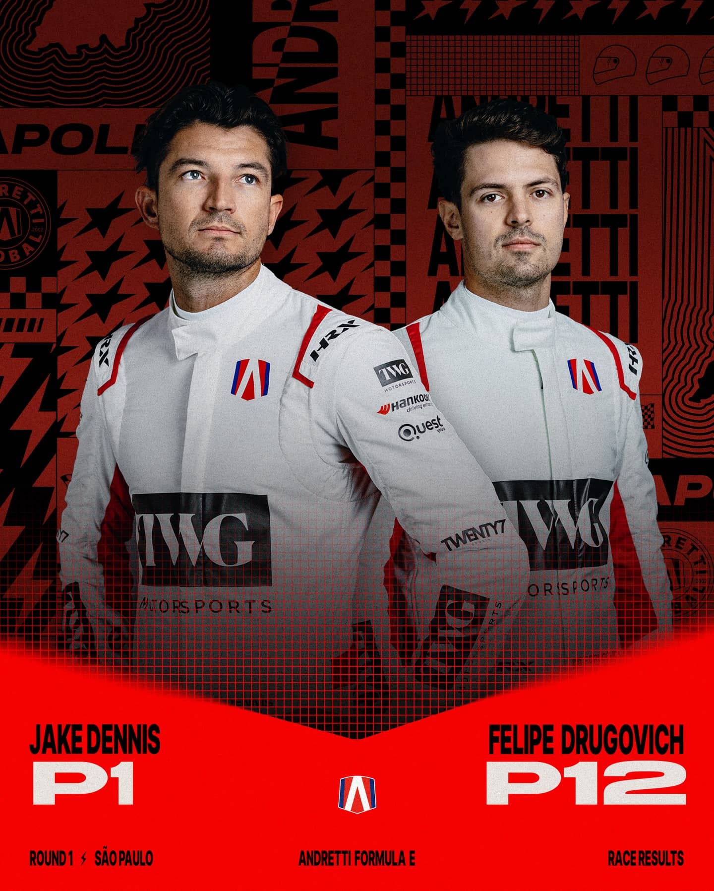 An Instagram post for Formula E