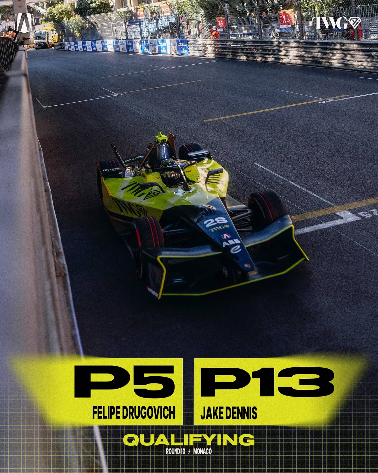 An Instagram post for FORMULA E