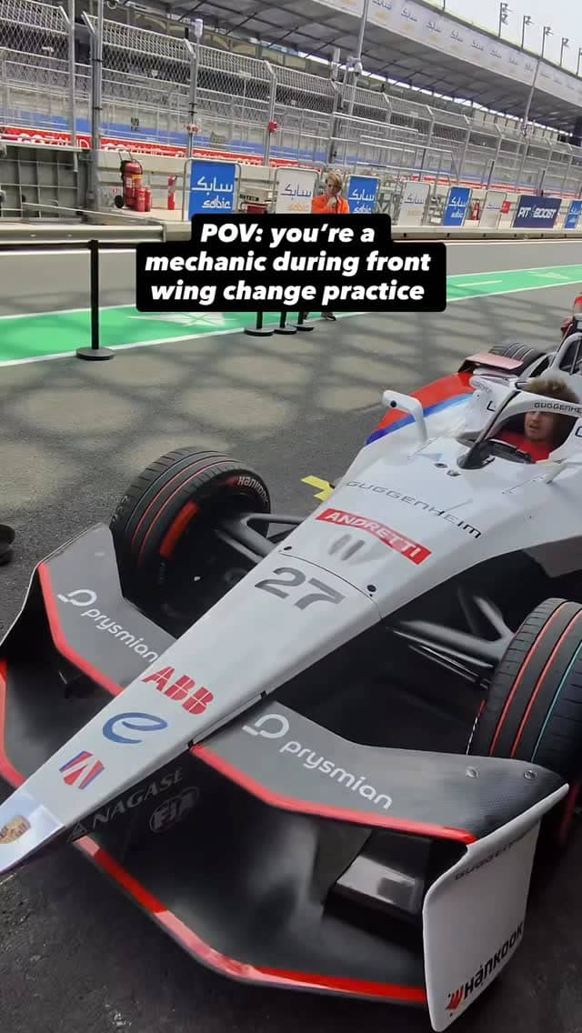 An Instagram post for Formula E