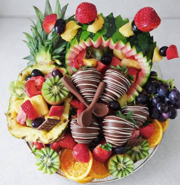 Fruit platters ✨️🌙
Perfect for iftars ❤️