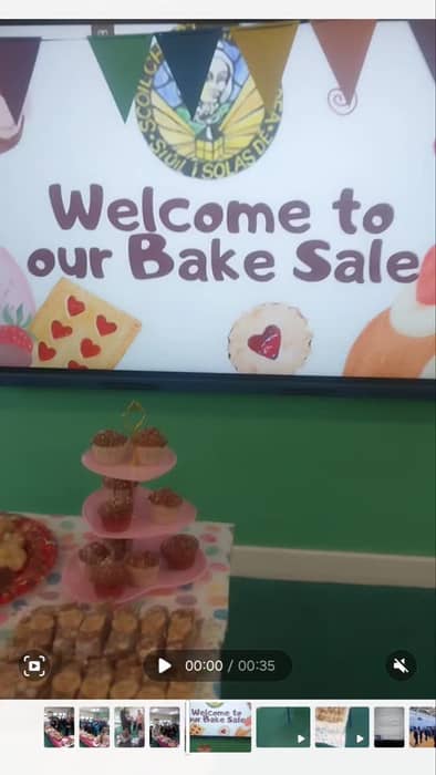 "Huge thanks to everyone who stopped by our bake sale today! Your support means the world to the Student Council and our upcoming projects. 🧁✨"
