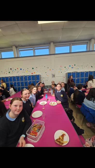 Thank you, and congratulations to the organisers of the event today in Sacred Heart School, where our 5th Class girls got to experience life as a secondary student for the morning.

@sacredhearttullamore