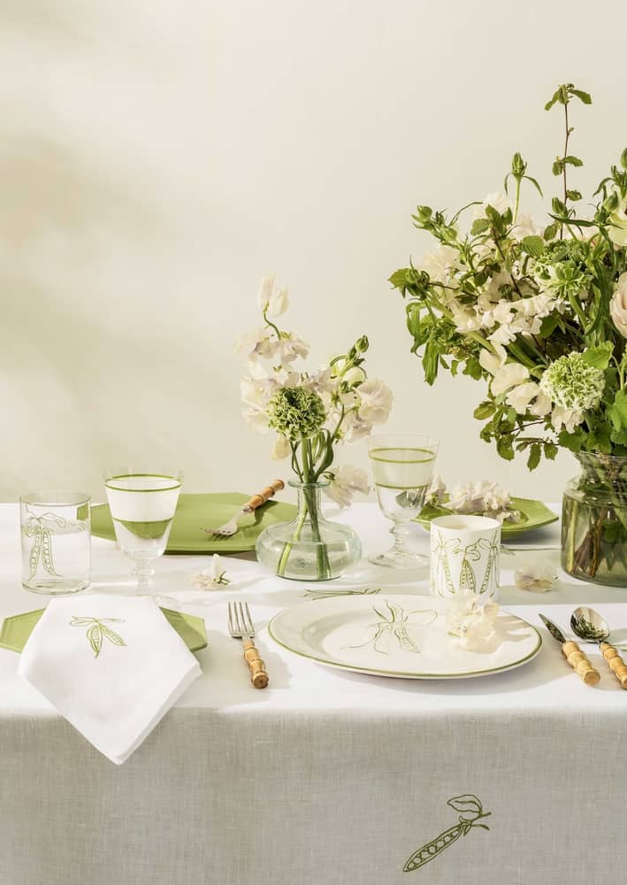 Longer evenings call for beautiful tables.

@daylesfordfarm introduces 'The Gardener's Table,' a home and garden collection inspired by seasonal produce from their Cotswolds farm. The range brings embroidered Italian linens, hand-painted ceramics, and outdoor essentials together, celebrating summer abundance and the art of gathering outdoors.

#BacchusAgency #DaylesfordFarm