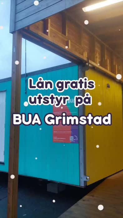 Lyst til å finne på masse aktiviteter som krever utstyr, men du har det ikke?🫣 Frykt ikke!✨🫢 BUA got your back!!😎🔥💅 De driver med gratis utlån av masse diverse utstyr!⛷️ Ta deg turen om det er i Kristiansand eller Grimstad💜

#Grimstad #livetrundtstudiene #siagder