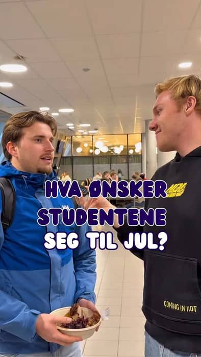 Usikker på hva du skal ønske deg til jul? Dette er noe av det UiA-studentene ønsker seg til jul i år🎄🎁 #livetrundtstudiene #siagder #student #jul
