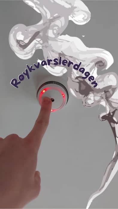 1. Desember er det røykvarslerdagen. På tide å se om alt er i orden! 

#uiagrimstad 
#student