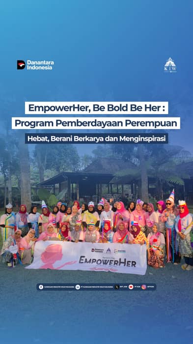 Dalam rangka memperingati Hari Kartini, PT Kawasan Industri Wijayakusuma (KIW) telah sukses menyelenggarakan kegiatan pemberdayaan perempuan bersama warga sekitar kawasan (ring 1) di Kampoeng Banyumili, Salatiga, dengan mengusung tema “EmpowerHer, Be Bold Be Her.”

Tema ini merefleksikan ajakan kepada seluruh perempuan untuk berani menjadi versi terbaik dari dirinya sendiri—perempuan yang kuat, mandiri, dan berdaya. Be Bold menggambarkan keberanian untuk percaya diri dan tidak takut melangkah, sementara Be Her merepresentasikan sosok perempuan ideal yang menginspirasi, termasuk semangat perjuangan R.A. Kartini yang terus relevan hingga saat ini.

Kegiatan ini melibatkan berbagai lapisan masyarakat, mulai dari ibu pekerja, ibu rumah tangga, hingga perempuan pelaku usaha. Rangkaian acara diawali dengan seminar bertema pengembangan diri perempuan, dilanjutkan dengan kegiatan outbound dan games yang membangun kekompakan serta kebersamaan.

Sebagai penutup yang penuh kreativitas dan semangat Kartini, para peserta diajak untuk berkreasi mendesain pakaian menjadi karya unik yang kemudian ditampilkan dalam sesi fashion show. Kegiatan ini tidak hanya menjadi ruang ekspresi, tetapi juga memperkuat rasa percaya diri dan solidaritas antar perempuan.

Melalui kegiatan ini, PT KIW berharap dapat terus mendukung pemberdayaan perempuan di lingkungan sekitar serta mendorong lahirnya perempuan-perempuan hebat yang berani berkarya dan memberikan dampak positif bagi masyarakat.

#EmpowerHer #BeBoldBeHer #HariKartini #PerempuanBerdaya #KIWinners