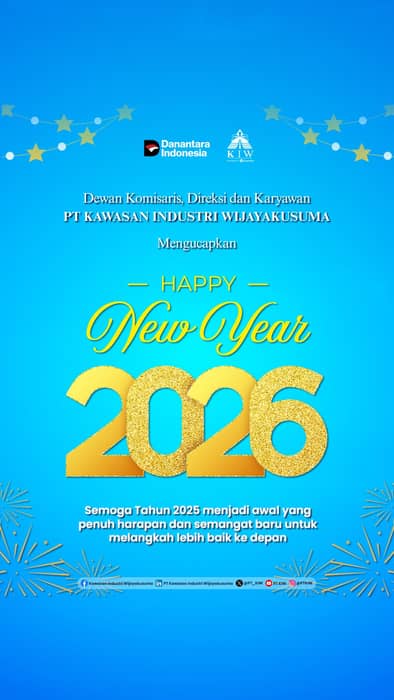 Selamat Tahun Baru 2026 🥳
Semoga di tahun yang baru ini kita senantiasa diberikan kesehatan, kelancaran, serta semangat baru untuk terus berkolaborasi dan memberikan kinerja terbaik.

Terima kasih atas kerja sama dan dukungan yang telah terjalin dengan baik selama ini. Mari kita songsong tahun 2026 dengan optimisme, dedikasi, dan komitmen untuk mewujudkan pertumbuhan yang berkelanjutan dan masa depan yang lebih baik bagi kita semua.