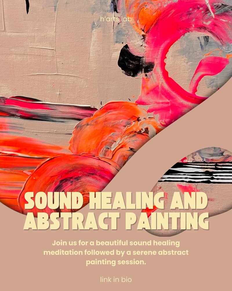 Meditate & Paint: Sound Healing & Abstract Painting ✨ [WE ARE BACK] It‘s happening again and you are invited on the mat! 

Let’s flow into stillness and creativity together🧘🏻‍♀️🎨

🧘🏻‍♀️30 min Sound Healing Flow to ground & awaken your senses
🎨 Abstract Painting Session to express your inner world
🍵 Cozy vibes & mindful moments on the mat

📅 Date: 06.09.2025
⏰ Time: 17:00 – 19:00
📍 Location: BOARÉ Yoga Art Studio, Rykestr. 24 10405 Berlin @boarestudio 

Come, breathe, create & let your soul paint ✨💛

🎟️ Save your spot via link in bio