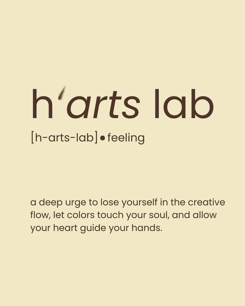 [h-arts-lab] • feeling 

a deep urge to lose yourself in the creative flow, let colors touch your soul, and allow your heart guide your hands.

*coming back soon