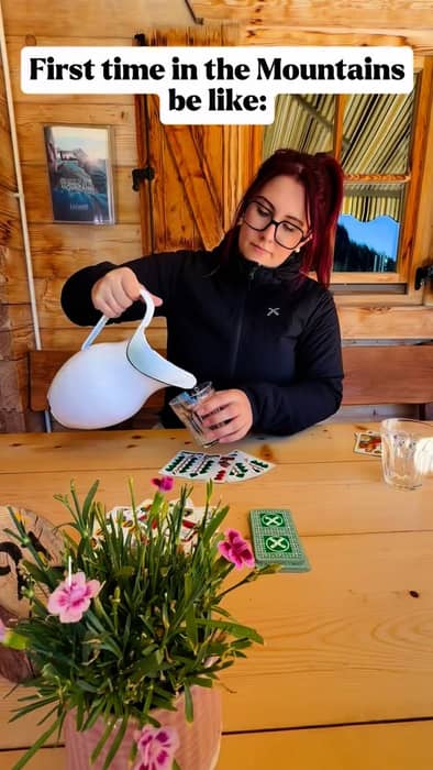 ☝🏼 Based on a true story. 

#messnerhütte #malgamessner #naturpur