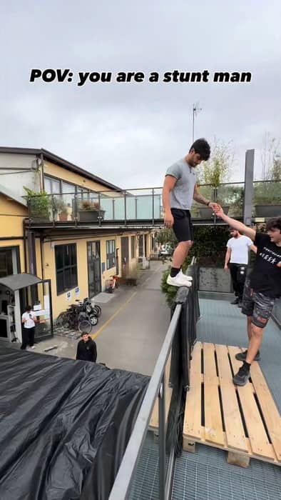 POV:you are a Stunt man
