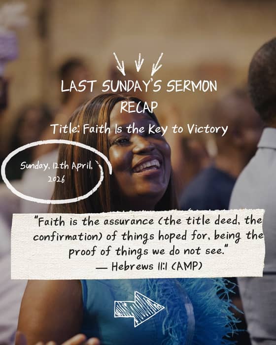 What a powerful word we received last Sunday on FAITH! The reminder that our obedience activates God…